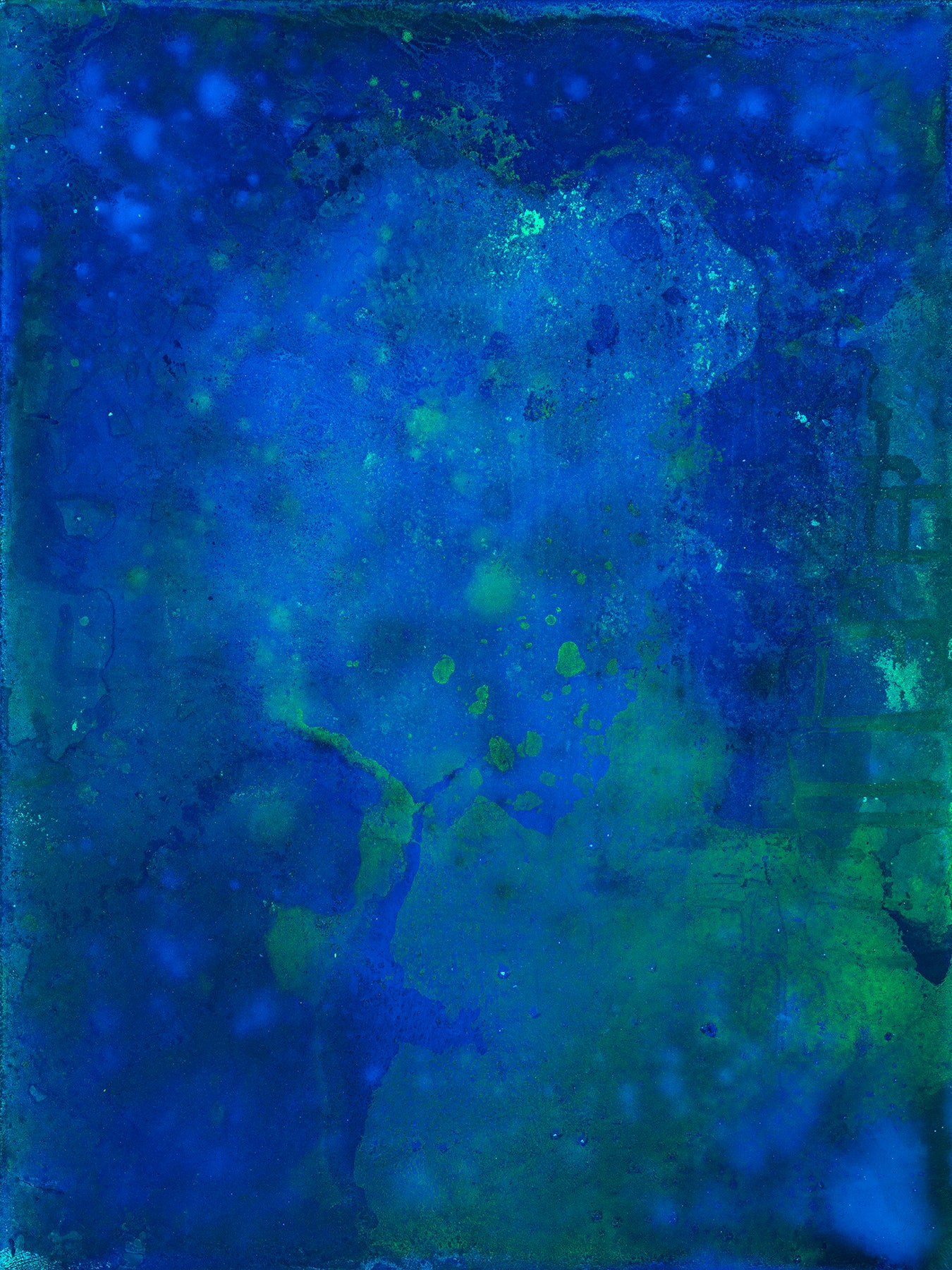 Blue Ruby | Giclee Print on Gallery-Wrapped Stretched Canvas