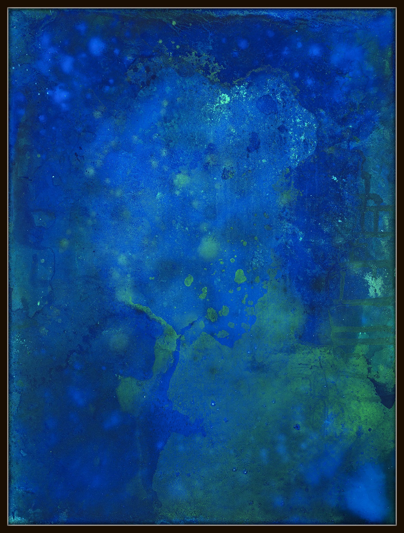 Blue Ruby | Giclee Print on Gallery-Wrapped Stretched Canvas