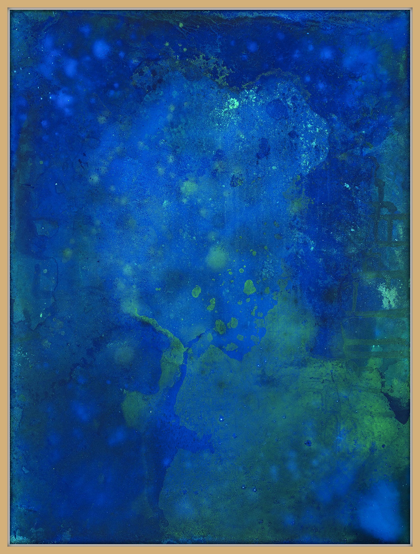 Blue Ruby | Giclee Print on Gallery-Wrapped Stretched Canvas