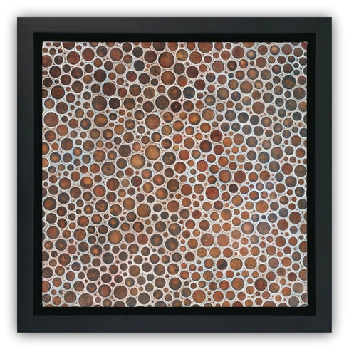 PENNIES | framed giclee on canvas print