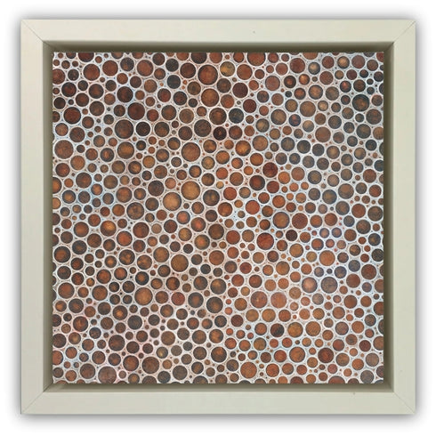 PENNIES | framed giclee on canvas print