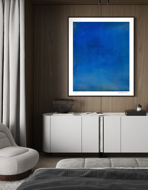 Big Blue is a Limited Edition Print by Seth B. Minkin, with deep blue tones and dynamic composition, offering a striking visual experience.