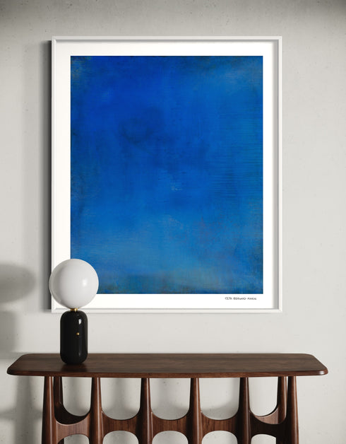 Big Blue is a Limited Edition Print by Seth B. Minkin, with deep blue tones and dynamic composition, offering a striking visual experience.