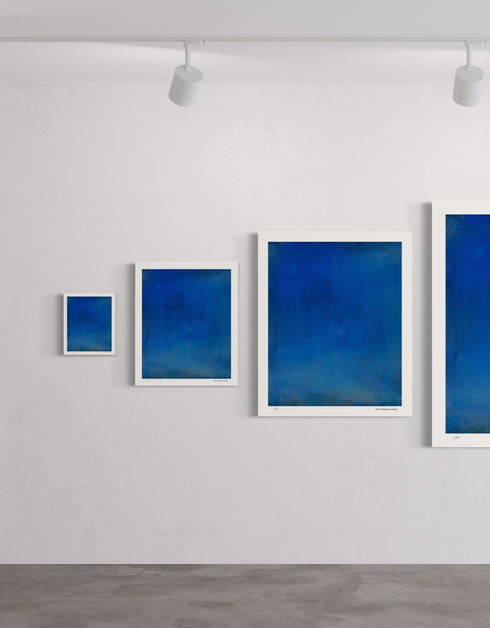 Big Blue is a Limited Edition Print by Seth B. Minkin, with deep blue tones and dynamic composition, offering a striking visual experience.