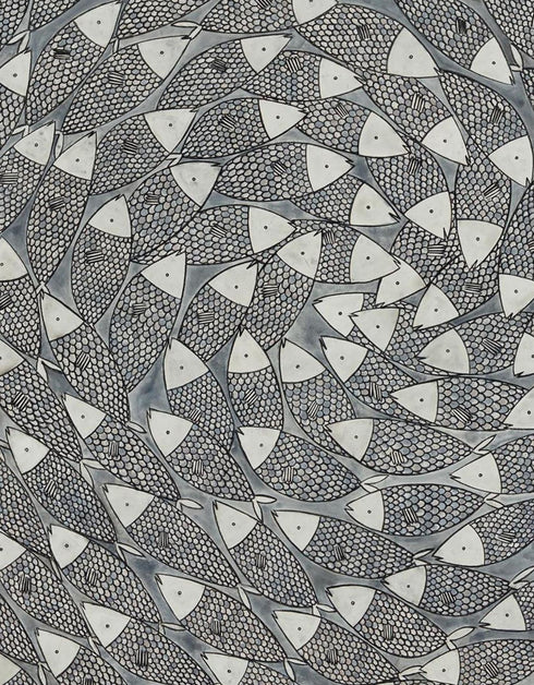 BIG SARDINES | framed giclee on canvas print