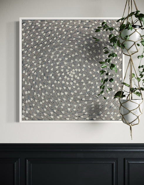 BIG SARDINES | framed giclee on canvas print