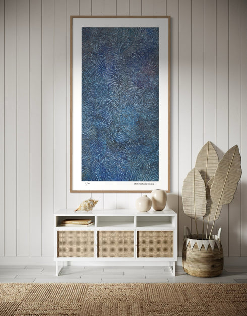 COBALT SCALES | limited edition print