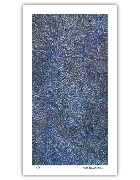 COBALT SCALES | limited edition print