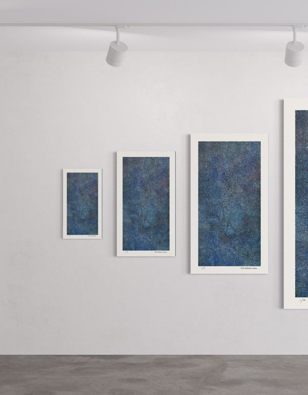 COBALT SCALES | limited edition print
