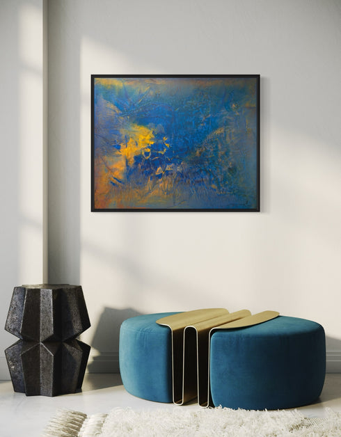 CONVECTION | framed giclee on canvas print