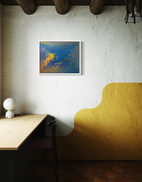 CONVECTION | framed giclee on canvas print