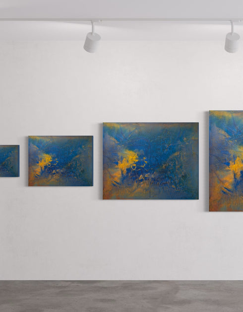 CONVECTION | framed giclee on canvas print