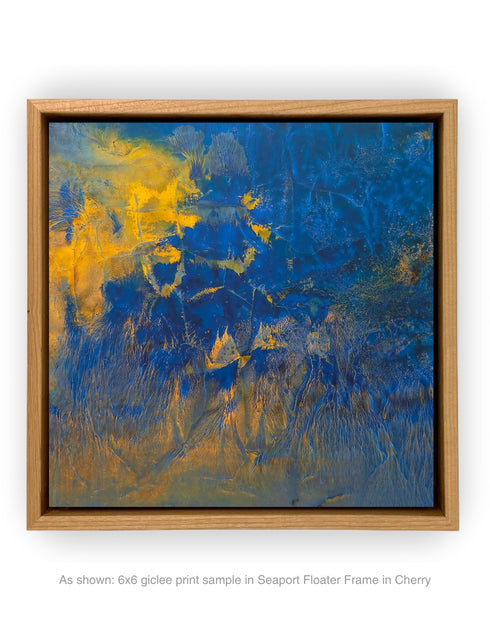 CONVECTION | framed giclee on canvas print