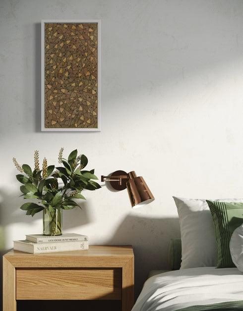 COPPER SARDINES | framed giclee on canvas print