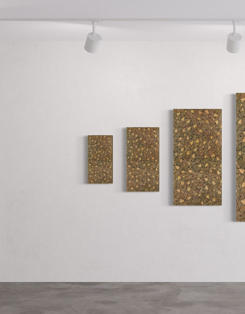 COPPER SARDINES | framed giclee on canvas print