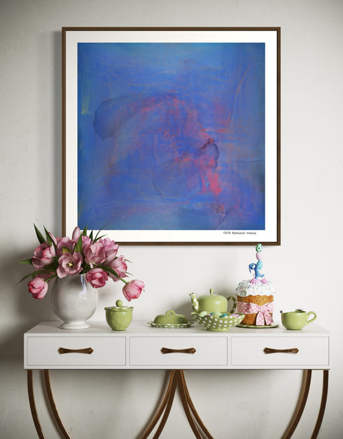 Crown Royal is a Limited Edition Print by Seth B. Minkin, with opulent purples and golds, showcasing intricate patterns and luxurious design.