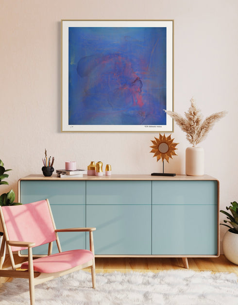 Crown Royal is a Limited Edition Print by Seth B. Minkin, with opulent purples and golds, showcasing intricate patterns and luxurious design.