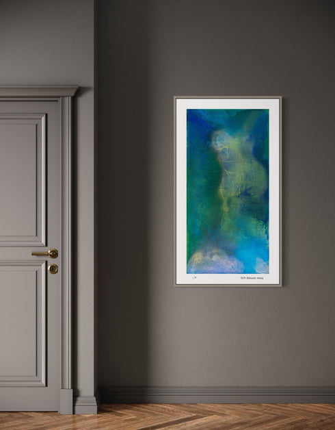 Deep Space is a Limited Edition Print by Seth B. Minkin, with deep blacks and celestial blues, capturing the vastness and mystery of outer space.