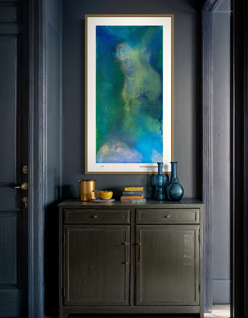 Deep Space is a Limited Edition Print by Seth B. Minkin, with deep blacks and celestial blues, capturing the vastness and mystery of outer space.