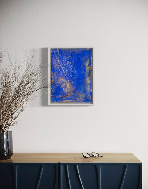 FIREFLIES | framed giclee on canvas print