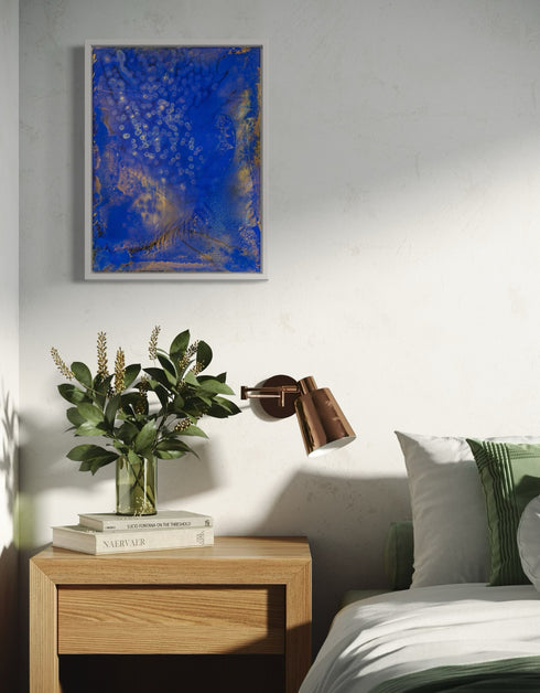 FIREFLIES | framed giclee on canvas print