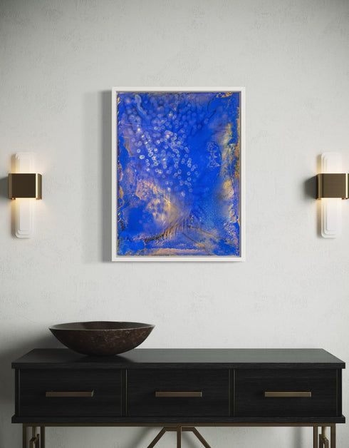 FIREFLIES | framed giclee on canvas print