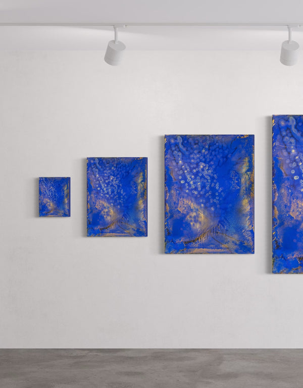 FIREFLIES | framed giclee on canvas print