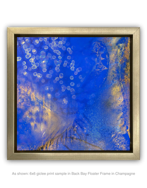 FIREFLIES | framed giclee on canvas print