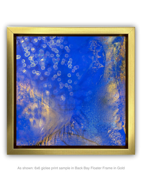 FIREFLIES | framed giclee on canvas print