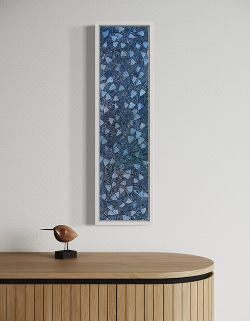 FISH STICK SARDINES | framed giclee on canvas print