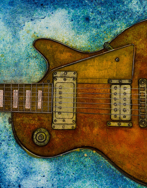 GIBSON LES PAUL CUSTOM | limited edition print