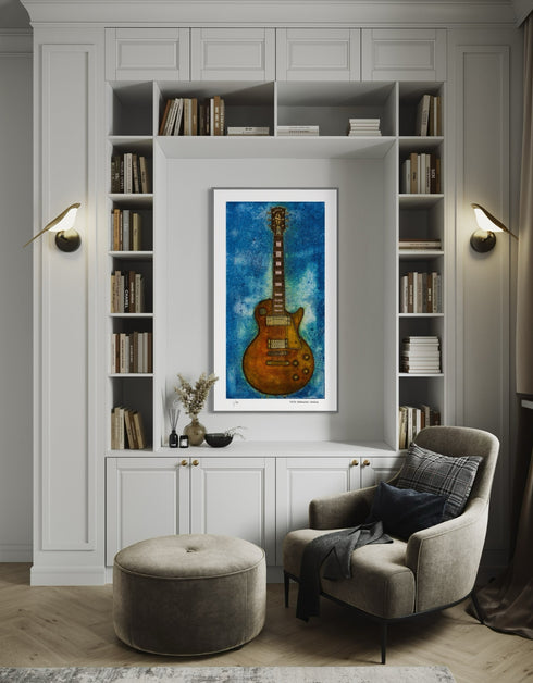 GIBSON LES PAUL CUSTOM | limited edition print