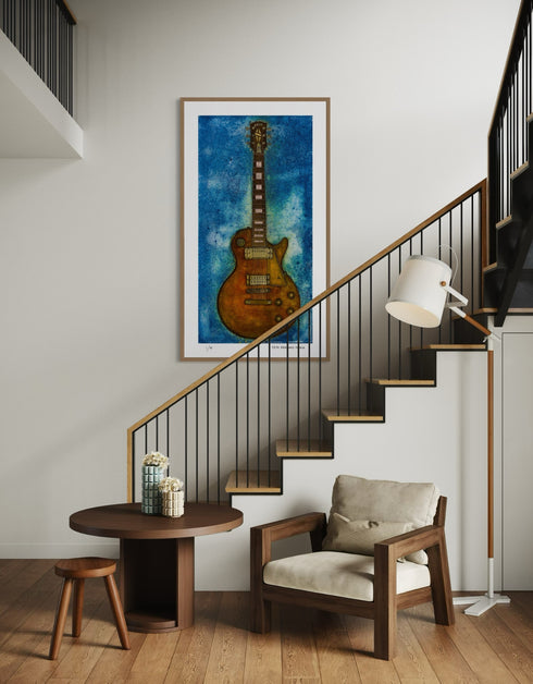 GIBSON LES PAUL CUSTOM | limited edition print
