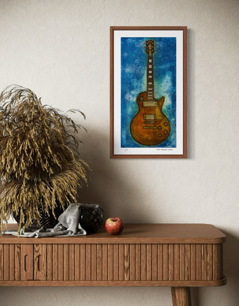 GIBSON LES PAUL CUSTOM | limited edition print