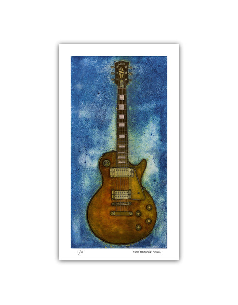 GIBSON LES PAUL CUSTOM | limited edition print