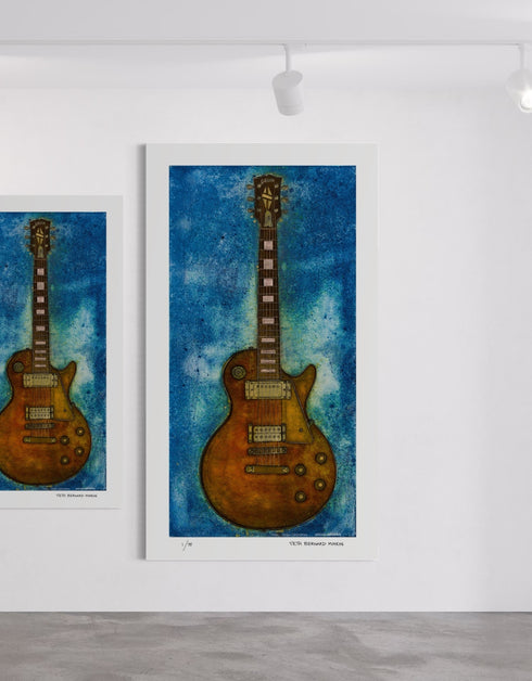 GIBSON LES PAUL CUSTOM | limited edition print