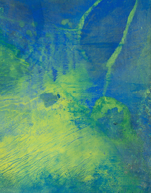 GREEN MACHINE | framed giclee on canvas print