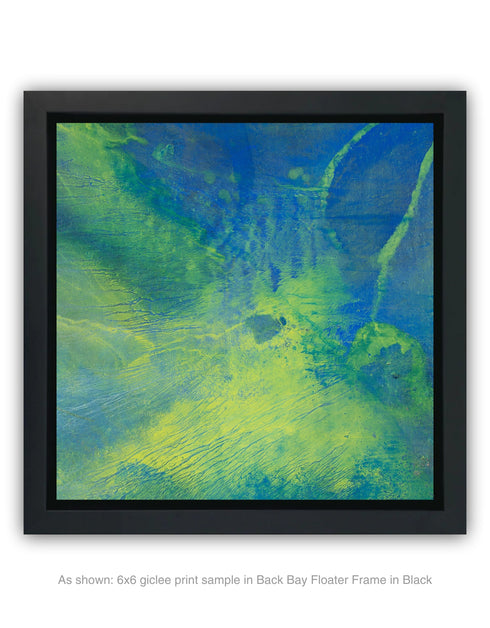 GREEN MACHINE | framed giclee on canvas print