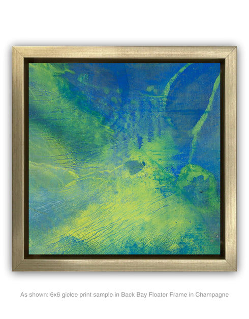 GREEN MACHINE | framed giclee on canvas print