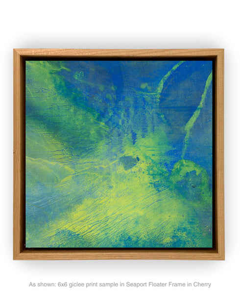 GREEN MACHINE | framed giclee on canvas print