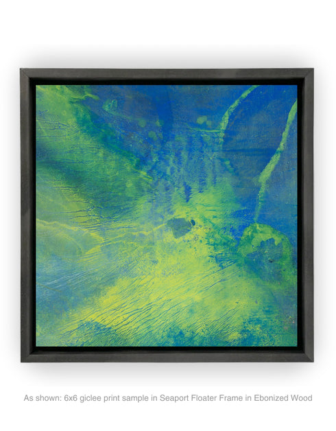 GREEN MACHINE | framed giclee on canvas print