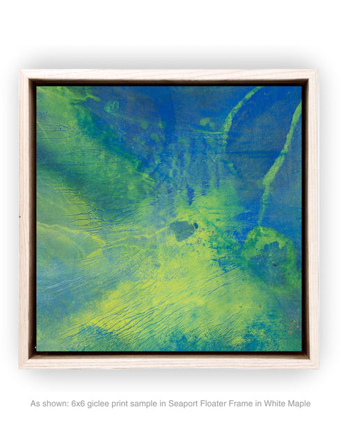 GREEN MACHINE | framed giclee on canvas print