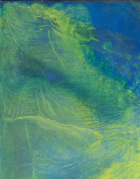 Green Machine is a Limited Edition Print by Seth B. Minkin, with bold green hues and dynamic textures, exuding vitality and strength.