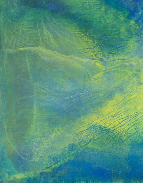 Green Machine is a Limited Edition Print by Seth B. Minkin, with bold green hues and dynamic textures, exuding vitality and strength.