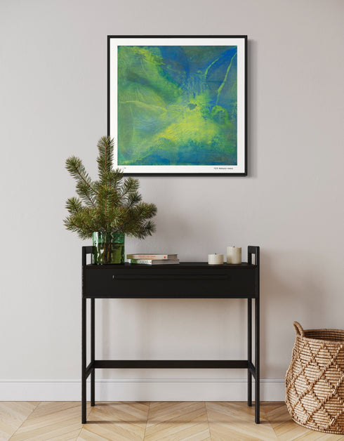Green Machine is a Limited Edition Print by Seth B. Minkin, with bold green hues and dynamic textures, exuding vitality and strength.