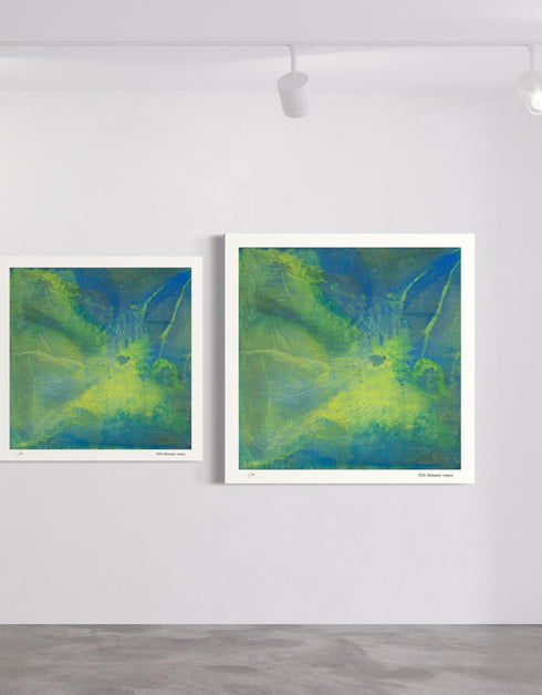 Green Machine is a Limited Edition Print by Seth B. Minkin, with bold green hues and dynamic textures, exuding vitality and strength.