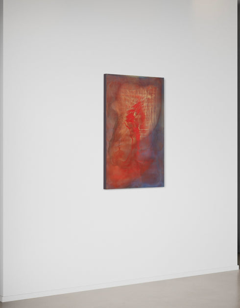 HEARTS ON FIRE | framed giclee on canvas print