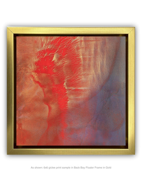 HEARTS ON FIRE | framed giclee on canvas print