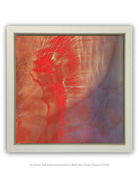 HEARTS ON FIRE | framed giclee on canvas print
