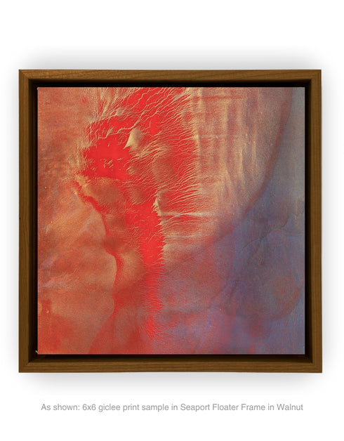 HEARTS ON FIRE | framed giclee on canvas print